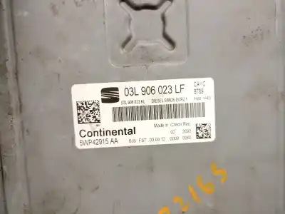 Автозапчасти б/у блок управления двигателем за seat leon (1p1) 1.6 tdi ссылки oem iam 03l906023lf  