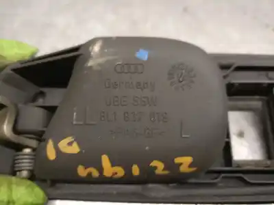 Автозапчастина б/у ліва передня внутрішня ручка для audi a3 (8l1) 1.9 tdi посилання на oem iam 8l1837019  8l1837021