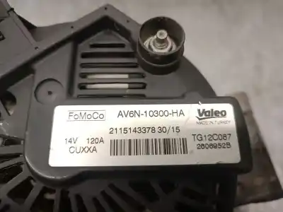 Автозапчастина б/у генератор для ford fiesta vi (cb1, ccn) 1.4 посилання на oem iam av6n10300ha 2606952b valeo 2265722