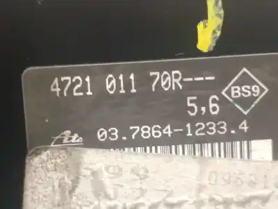 Second-hand car spare part brake servo for renault modus / grand modus (f/jp0_) 1.5 dci 90 oem iam references 472101170r 03786412334 ate 472101465r