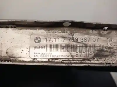 Peça sobressalente para automóvel em segunda mão radiador de água por bmw x5 (e53) 3.0 d referências oem iam 17117788387 d2373 behr 17111439102