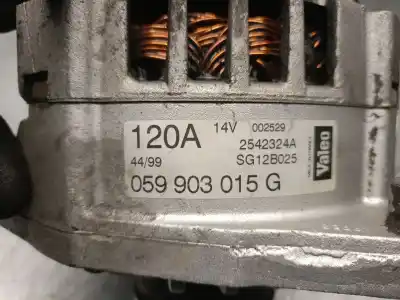 Автозапчастина б/у генератор для audi a6 c5 (4b2) 2.5 tdi посилання на oem iam 059903015g 2542324a valeo 058903018x