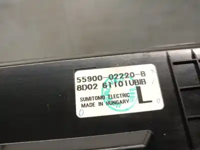 Peça sobressalente para automóvel em segunda mão comando de sofagem (chauffage / ar condicionado) por toyota auris (_e15_) 2.0 d-4d (ade150_) referências oem iam 5590002220b  