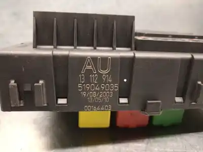 Second-hand car spare part fuse box unit for opel vectra c gts (z02) 2.0 dti 16v (f68) oem iam references 13112914 519049035 
