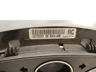 Peça sobressalente para automóvel em segunda mão quadrante por opel astra h (a04) 1.9 cdti (l48) referências oem iam 13172012 110080261026 vdo 6260549
