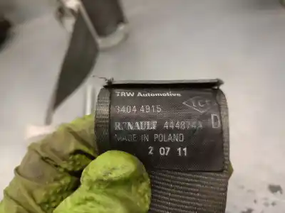 Автозапчасти б/у задний правый ремень безопасности за renault modus / grand modus (f/jp0_) 1.5 dci 90 ссылки oem iam 8200444874 34044915 trw 8200444874