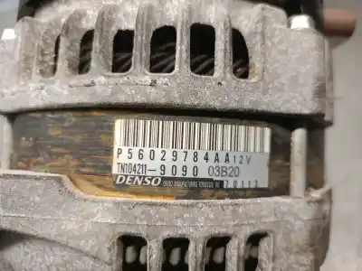 Peça sobressalente para automóvel em segunda mão alternador por jeep compass (mp, m6, mv, m7) 1.4 multiair referências oem iam p56029784aa  56029784aa