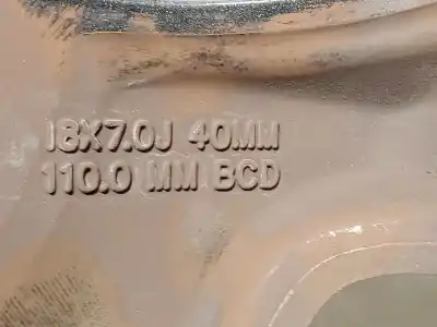 Автозапчастина б/у шина для jeep compass (mp, m6, mv, m7) 1.4 multiair посилання на oem iam 5vc28trmaa 5vc281staa r18x7.0j40mm