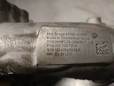 Автозапчастина б/у турбонагрузник для seat leon (5f1) 1.5 tsi посилання на oem iam 05e145701k  05e145701k