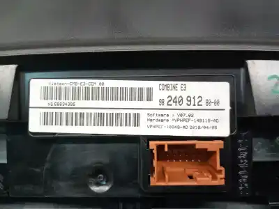 Second-hand car spare part dashboard for citroen c4 cactus 1.5 bluehdi 100 oem iam references 9824091280  9824091280