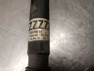 Автозапчасти б/у передняя правая трансмиссия за toyota yaris (_p13_) 1.5 hybrid (nhp130_) ссылки oem iam 434100d660  434100d660