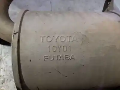 Автозапчасти б/у задняя выхлопная труба за toyota yaris (_p13_) 1.5 hybrid (nhp130_) ссылки oem iam 10y01  174300m120