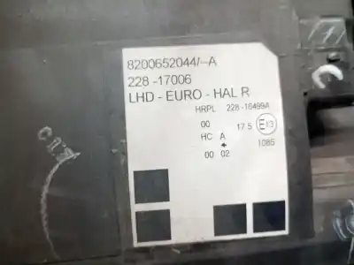 Автозапчасти б/у правая фара за renault modus / grand modus (f/jp0_) 1.5 dci (fp0f, jp0f) ссылки oem iam 8200652044a  7701058175