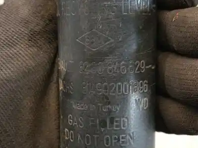 Second-hand car spare part rear left shock absorber for renault modus / grand modus (f/jp0_) 1.5 dci 90 oem iam references 8200846629 814902001896 sachs 8200846629