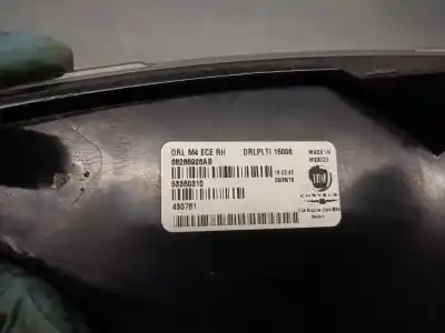 Second-hand car spare part front right headlight for jeep-viasa compass (mp, m6, mv, m7) 1.4 multiair oem iam references 68266926ab  55112720aa