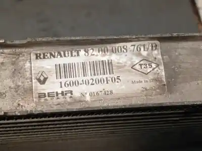 Second-hand car spare part intercooler for renault espace iv (jk0/1_) 2.0 turbo (jk0a, jk0b, jk0n) oem iam references 8200008761b 160040200f05 behr 8200008761