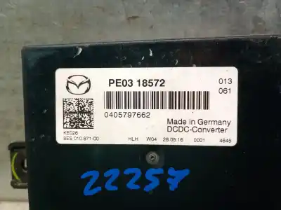 Автозапчастина б/у перевір блоку управління для mazda cx-5 (ke, gh) 2.0 (keefw) посилання на oem iam pe0318572  pe0318572