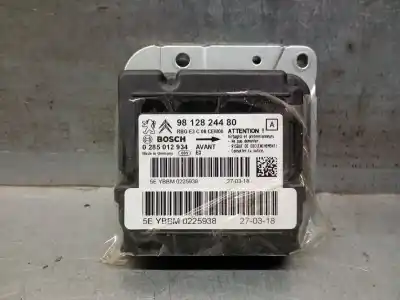 Peça sobressalente para automóvel em segunda mão centralina de airbag por citroen c4 cactus 1.5 bluehdi 100 referências oem iam 9812824480
