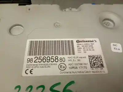 Автозапчастина б/у аудіо система / радіо cd для citroen c4 cactus 1.5 bluehdi 100 посилання на oem iam 9825695880  