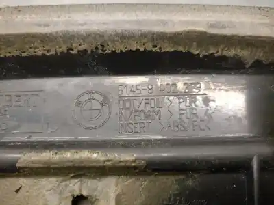 Peça sobressalente para automóvel em segunda mão molduras frontais por bmw x5 (e53) 3.0 d referências oem iam 51458402229  