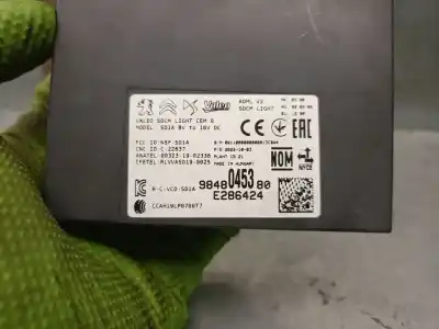 Second-hand car spare part electronic module for peugeot 208 ii (ub_, up_, uw_, uj_) 1.2 puretech 100 oem iam references 9848045380 e286424 valeo 