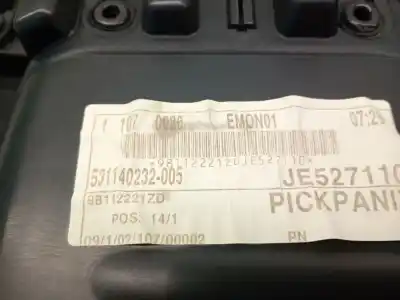 Peça sobressalente para automóvel em segunda mão forra / revestimento da porta traseira esquerda por citroen c4 cactus 1.5 bluehdi 100 referências oem iam 98112221zd  98112221zd