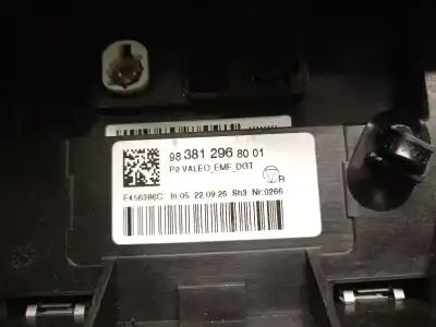 Автозапчасти б/у многофункциональный дисплей за peugeot 208 ii (ub_, up_, uw_, uj_) 1.2 puretech 100 ссылки oem iam 9836623980 e456386c valeo 9838129680