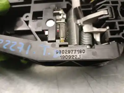 Автозапчастина б/у завнішня ручка задня права для peugeot 208 ii (ub_, up_, uw_, uj_) 1.2 puretech 100 посилання на oem iam 9802977180  980297821t