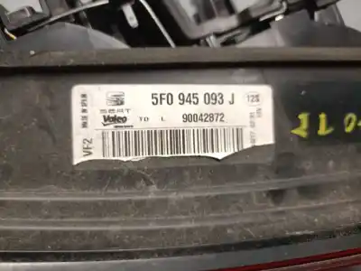Автозапчасти б/у левый задний фонарь за seat leon (5f1) 1.2 tsi ссылки oem iam 5f0945093j 90042872 valeo 5f0945093j