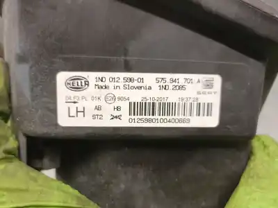 Автозапчастина б/у ліва протитутмана для seat leon (5f1) 1.2 tsi посилання на oem iam 575941701a 1nd01259801 hella 575941701a