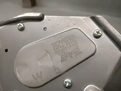 Автозапчастина б/у двигатель заднього склоочисника для toyota yaris (_p13_) 1.5 hybrid (nhp130_) посилання на oem iam 851300d190 2596003420 denso 851300d190