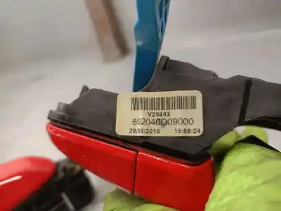 Автозапчастина б/у завнішня ручка задня ліва для toyota yaris (_p13_) 1.5 hybrid (nhp130_) посилання на oem iam 692040d09000  692040d090