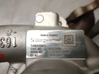 Автозапчастина б/у турбонагрузник для peugeot 208 ii (ub_, up_, uw_, uj_) 1.2 puretech 100 посилання на oem iam 9830229380  9830229380