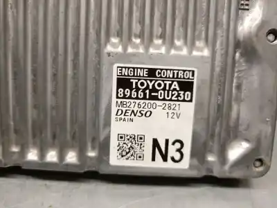 Автозапчасти б/у блок управления двигателем за toyota yaris (_p13_) 1.5 hybrid (nhp130_) ссылки oem iam 896610u230 mb2762002821 denso 