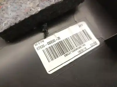 Автозапчасти б/у обивка задней правой двери за toyota yaris (_p13_) 1.5 hybrid (nhp130_) ссылки oem iam 676300de0026  676300de0026