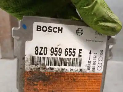 Peça sobressalente para automóvel em segunda mão centralina de airbag por audi a2 (8z0) 1.4 referências oem iam 8z0959655e 0285001385 bosch 
