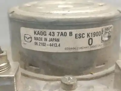 Автозапчастина б/у абс для mazda cx-5 (ke, gh) 2.0 (keefw) посилання на oem iam ka0g437a0b 06210244134 ate kay1437a0b