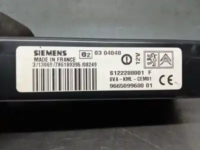Pezzo di ricambio per auto di seconda mano modulo comfort per peugeot 308 sw i (4e_, 4h_) 1.6 hdi riferimenti oem iam 9665099680 0304048 siemens 