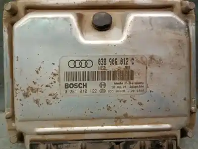 Second-hand car spare part ecu engine control for audi a3 (8l1) 1.9 tdi oem iam references 038906012c 0281010122 bosch 038906012c