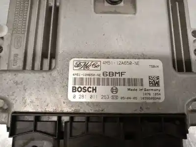 Автозапчасти б/у блок управления двигателем за ford focus ii turnier (da_, ffs, ds) 1.6 tdci ссылки oem iam 4m5112a650ne 0281011263 bosch 