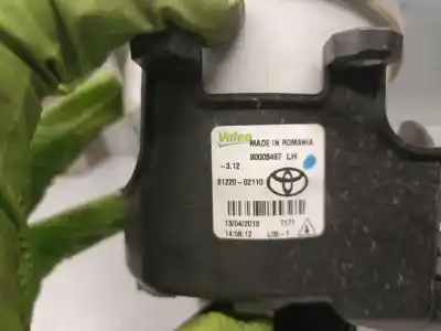 Автозапчасти б/у левая противотуманная фара за toyota yaris (_p13_) 1.5 hybrid (nhp130_) ссылки oem iam 8122002110 90008497 valeo 8122002110