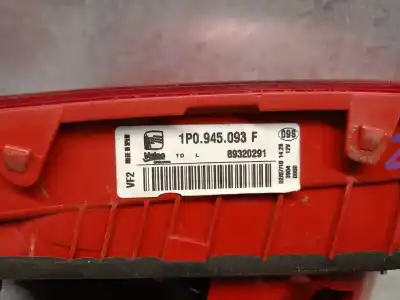 Автозапчасти б/у левый задний фонарь за seat leon (1p1) 1.6 tdi ссылки oem iam 1p0945093f 89320291 valeo 1p0945107f