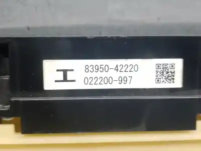 Second-hand car spare part multifunction display for toyota rav 4 iv (_a4_) 2.5 hybrid (ava42_) oem iam references 8395042220 022200997 