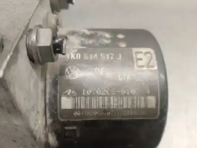 Peça sobressalente para automóvel em segunda mão abs por audi a3 (8p1) 2.0 tdi referências oem iam 1k0614517j 10020601074 ate 1k0614117h