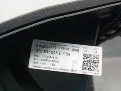 Автозапчастина б/у бардачок для seat ateca (kh7, khp) 1.4 tsi посилання на oem iam 576857095e  576857095e