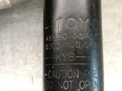 Автозапчасти б/у задний левый амортизатор за toyota yaris (_p13_) 1.5 hybrid (nhp130_) ссылки oem iam 485300df11 03031000489 kyb 485300df11