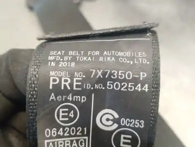 Автозапчастина б/у передній правий ремін безпеки для toyota rav 4 iv (_a4_) 2.5 hybrid (ava42_) посилання на oem iam 7321042410c2 7x7350 7321042410c2