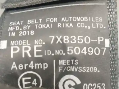 Автозапчасти б/у передний левый ремень безопасности за toyota rav 4 iv (_a4_) 2.5 hybrid (ava42_) ссылки oem iam 7322042320c2 7x8350 7322042320c2