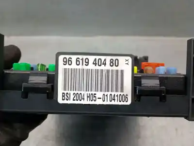 Second-hand car spare part fuse box unit for citroen c4 i (lc_) 1.6 hdi oem iam references 9661940480  