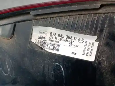 Автозапчасти б/у правый задний фонарь за seat ateca (kh7, khp) 1.4 tsi ссылки oem iam 575945308d l90096937 valeo 575945308d